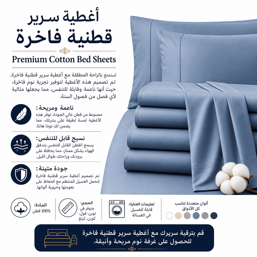 Premium Cotton Bed Sheets