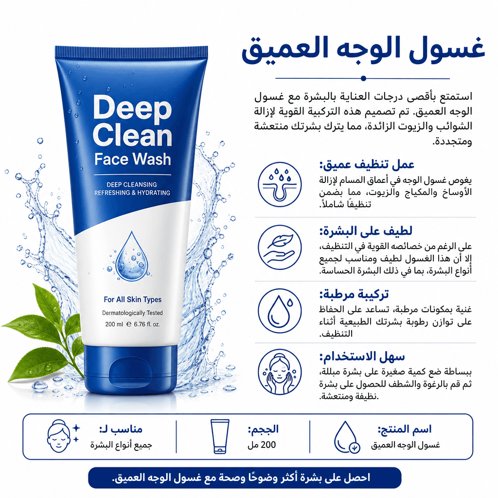 Deep Clean Face Wash