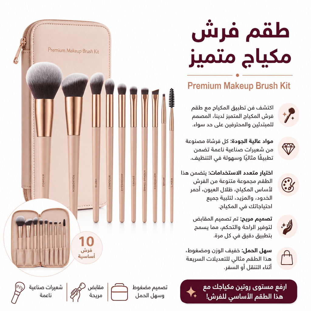 Premium Makeup Brush Kit