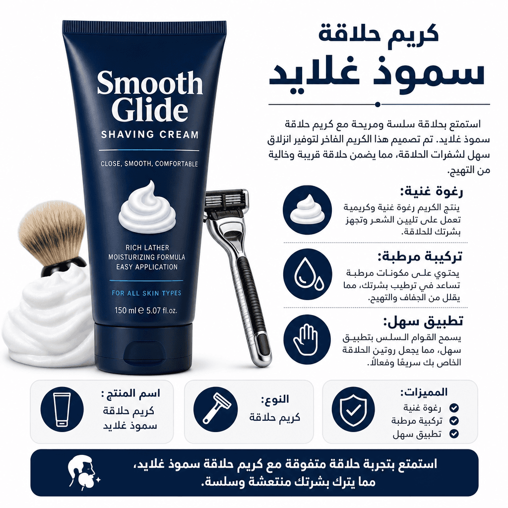 Smooth Glide Shaving Cream