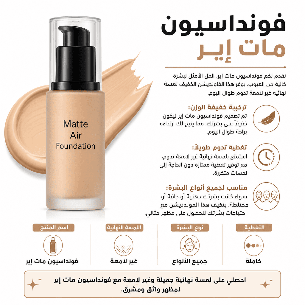 Matte Air Foundation