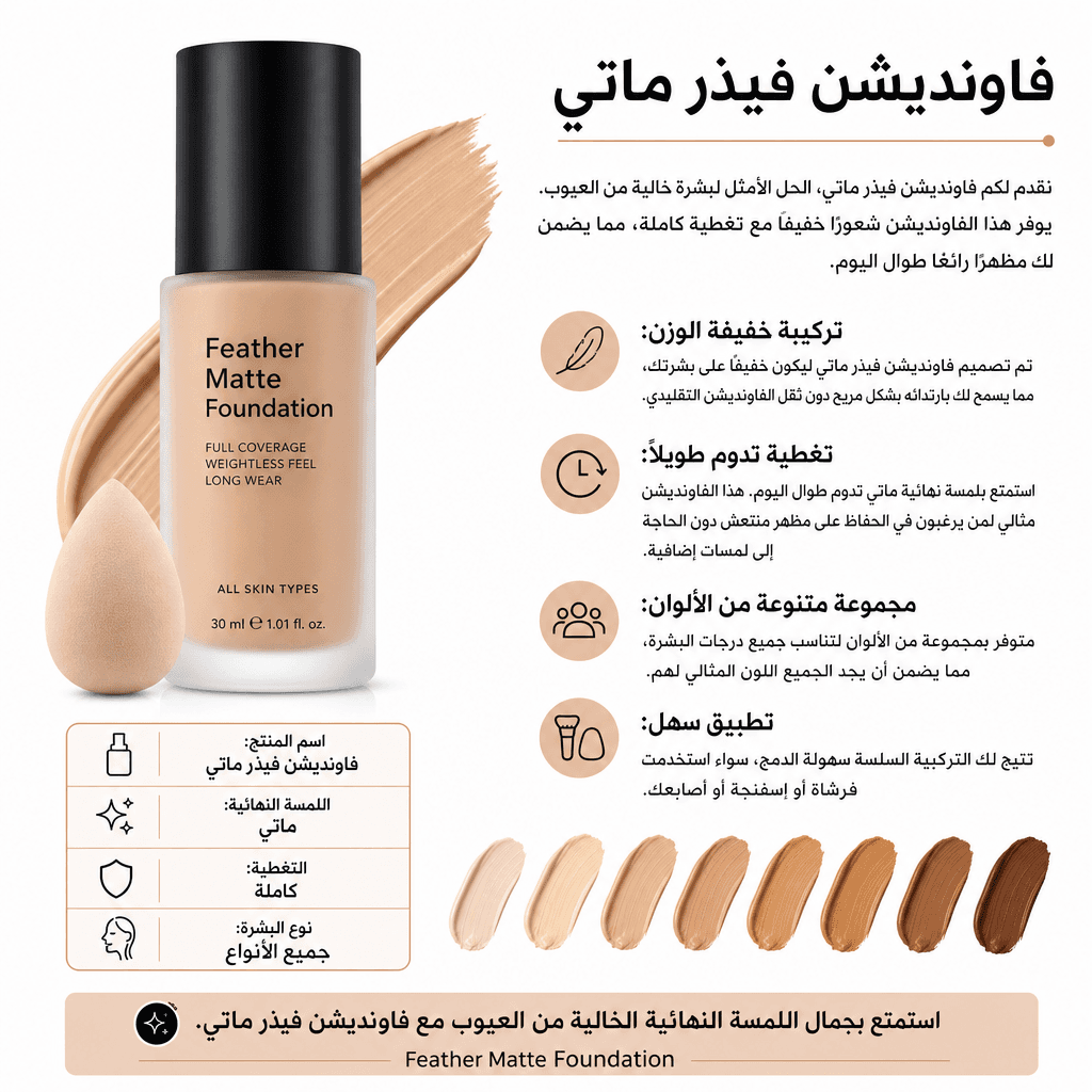Feather Matte Foundation