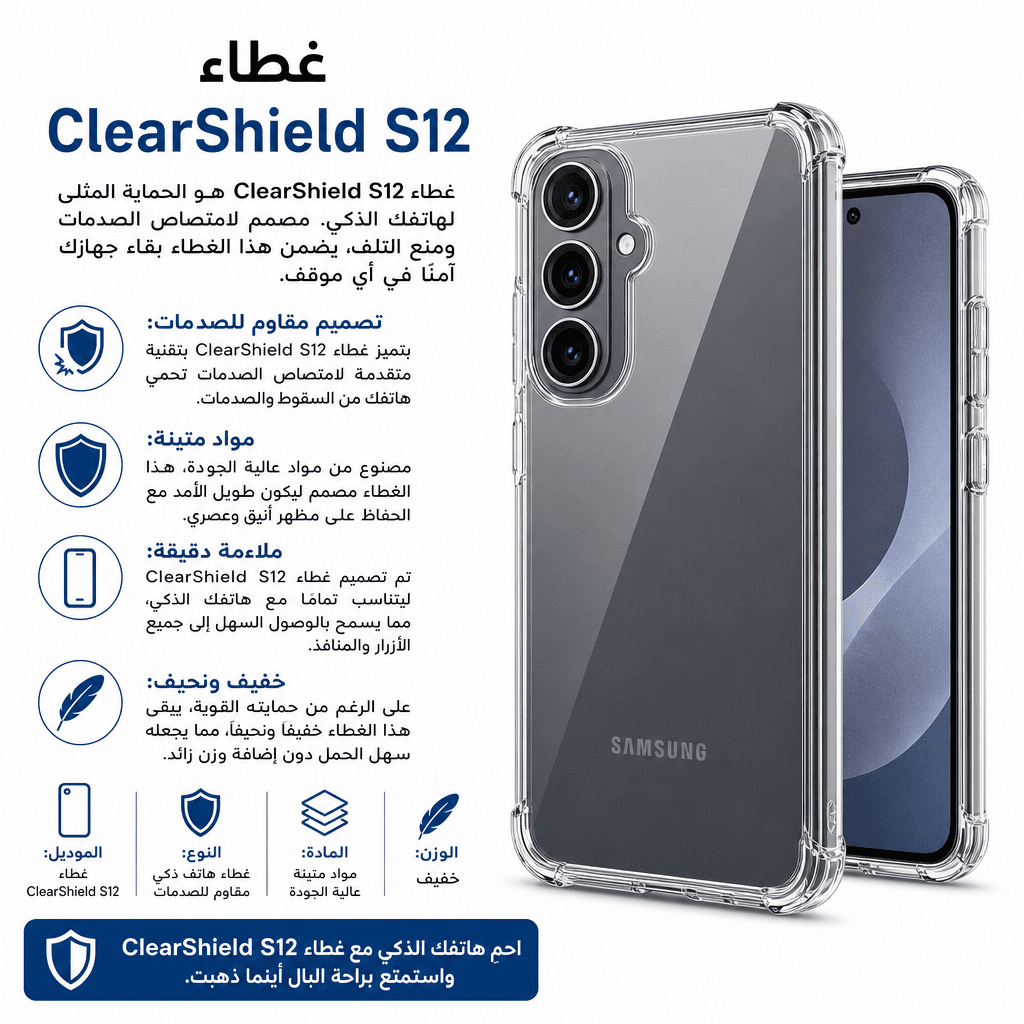 ClearShield Case S12