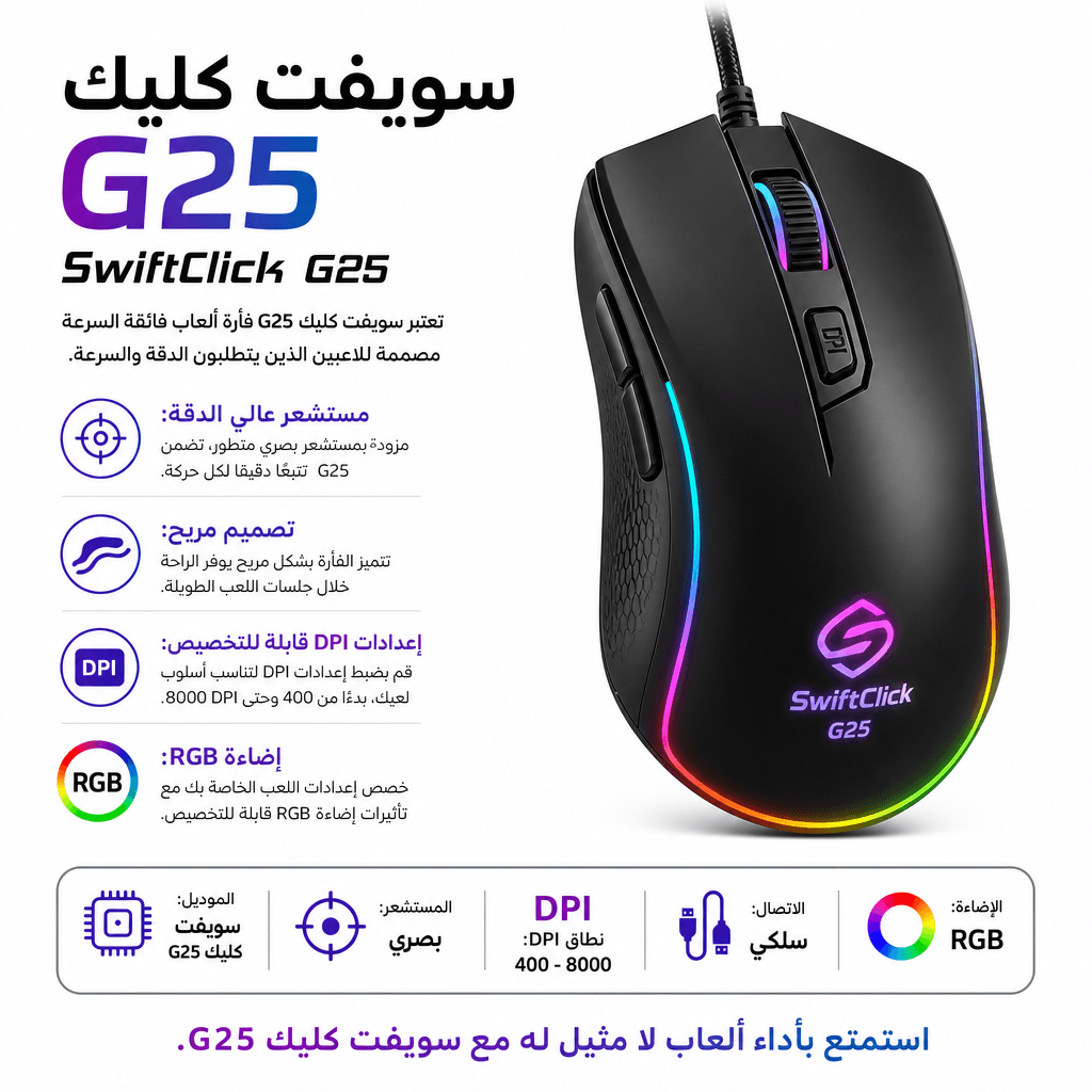 SwiftClick G25