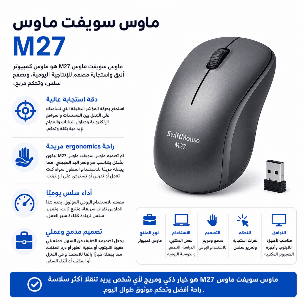 SwiftMouse M27 Mouse