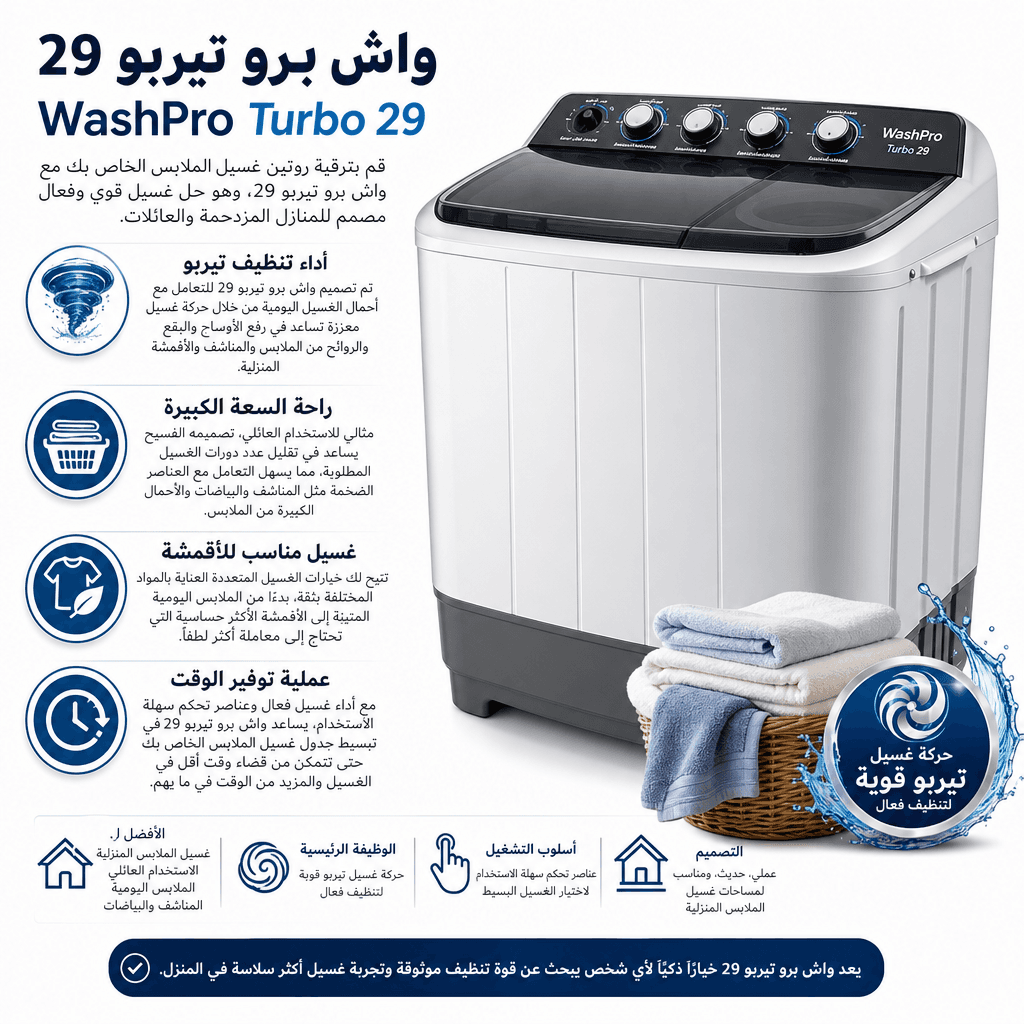 WashPro Turbo 29