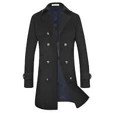 Classic Men's Wool Coat