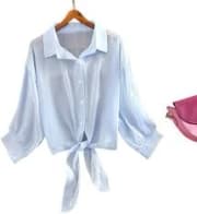 Women's Button-Front Blouse product image