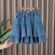 Girls' Denim Skirt product image