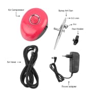 Mini Airbrush Compressor with Paint Spray gun product image