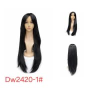 Heat-Resistant Synthetic Wig,Long Hair With Bangs, Model DW2420-1 product image