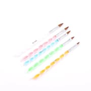 Gel Brush( size 2,4,6,8,10 ) nail brush 5pcs set acrylic mink crystal pen nail tool product image