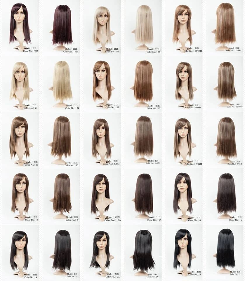 Hair Bright Synthetic Wigs  Model No. 2121