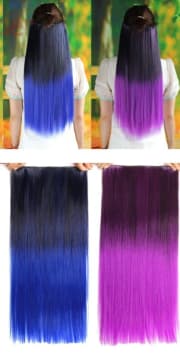 5clip in extension ombre hair product image