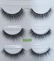 Anjieer Fashion Eyelash 3pairs 6D product image