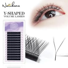 NATUHANA YY Shape Eyelash Extensions CD Curl Black product thumbnail 1