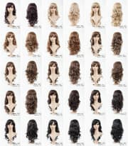 Hair Bright Synthetic Wigs Model No. 3193 product image