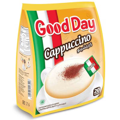 Quddi Instant Cappuccino Coffee 25g - 20 Pack