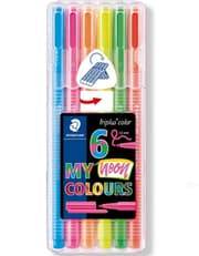 Staedtler Triplus® Neon Color Triangular FibreTip Pen Pack of 6 product image