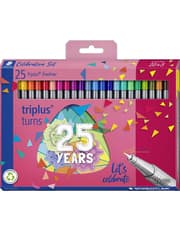 Staedtler Triplus Fineliner Pens 25th Anniversary Set Pack of 25 product image