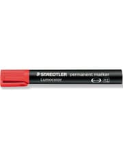 Staedtler Lumocolor Bevelled Permanent Marker Red product image