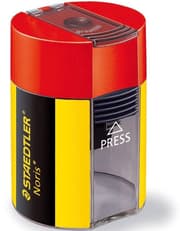 Staedtler Noris Pencil Sharpener Black & Yellow product image