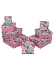 Triangles Pink Gift Box - Size 3 product image