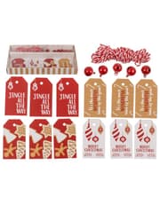 Natural Red Gift Tags product image