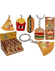 Fast Food Metal Keychain product image