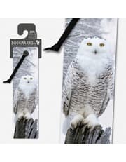 3D Bookmarks - Snowy Owl product image