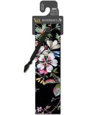 V&a Bookmarks Black Floral product image