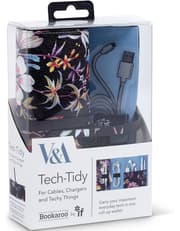 V&A Bookaroo Tech-Tidy Kilburn Black Floral product image