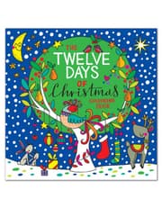 Square Colouring Book - 12 Days of Christmas product image