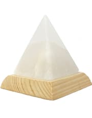 Pyramid White Usb Salt Lamp product image