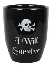 I Will Survive Gothic Plant Pot product image