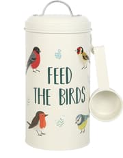 Feed The Birds Bird Seed Tin And Scoop product image