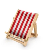 Deckchair Book Stand - Stripy Red product image