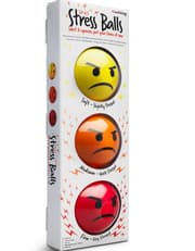 Emoticon Set of 3 Stress Balls product image