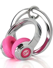 Metalmorphose Pink Headphones Keychain product image