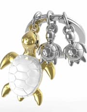 Metalmorphose - Turtle Family Keychain product image
