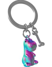 Metalmorphose - Dino with Bone Keychain product image