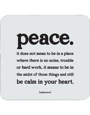 Quotable Coasters - "Peace" product image