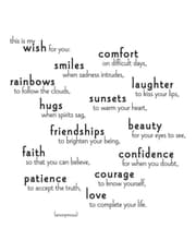Quotable Magnets - "This is my wish for you" product image