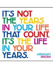 Quotable Magnets - "The life in your years" product image