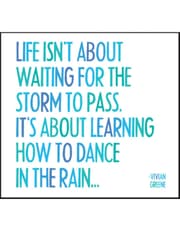 Quotable Magnets - "Dance in the rain" product image