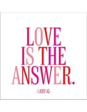Quotable Magnets - "Love is the answer" product image