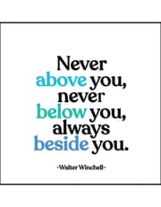 Quotable Magnets Never above you… product image