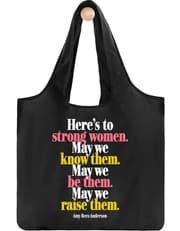 Quotable Bag Here's to strong women… product image