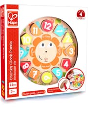 Hape Chunky Clock Puzzle product image