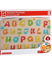 Hape Alphabet Peg Puzzle product image